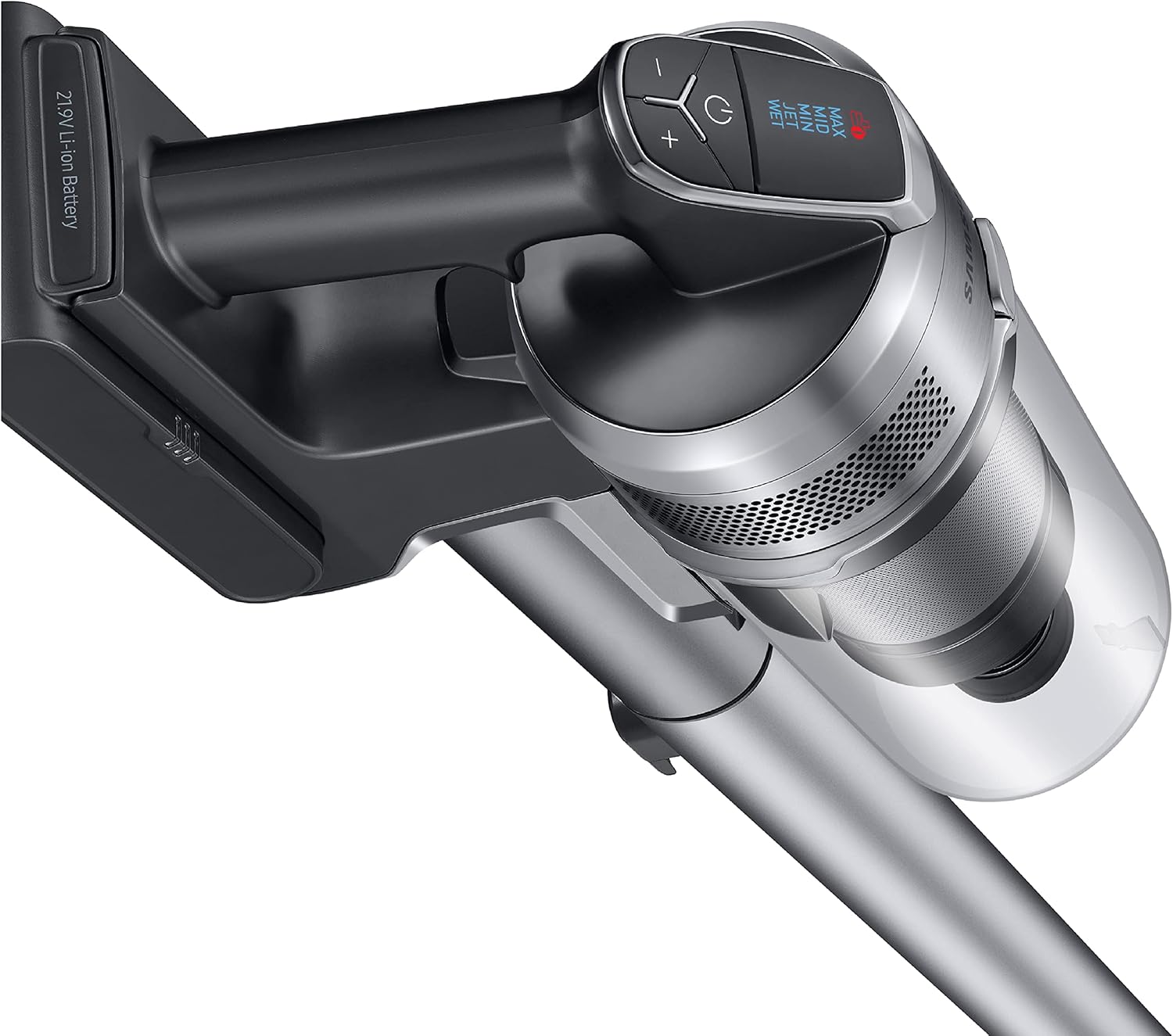 SAMSUNG Jet 75 Complete Cordless Stick Vacuum Cleaner w Clean Station, Removable Battery, Lightweight, Powerful Cleaning for Hardwood Floors, Carpets, Area Rugs, VS20T7551P5 AA, Silver16