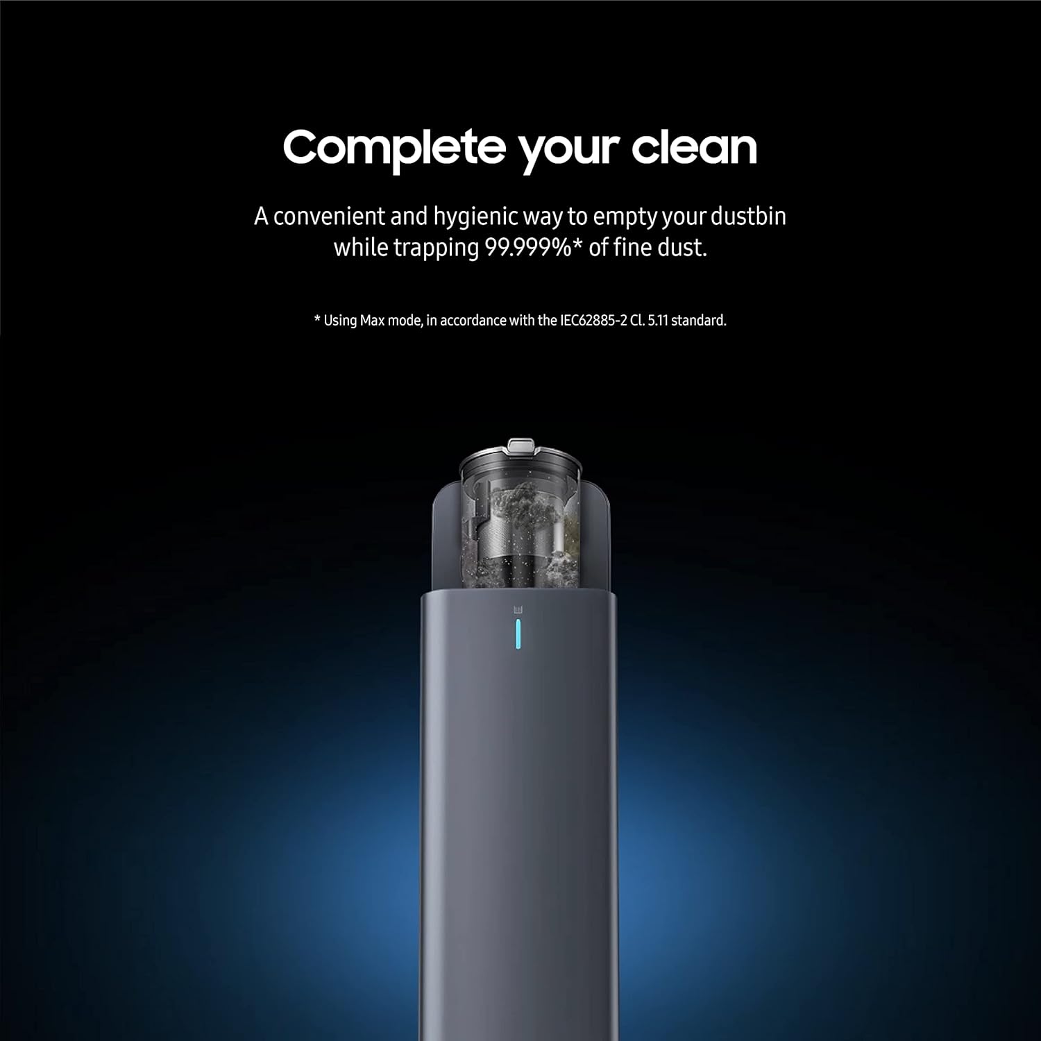 SAMSUNG Jet 75 Complete Cordless Stick Vacuum Cleaner w Clean Station, Removable Battery, Lightweight, Powerful Cleaning for Hardwood Floors, Carpets, Area Rugs, VS20T7551P5 AA, Silver6