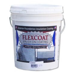 STYRO Industries 5 Gal. Concrete Grey FlexCoat Brush on Foundation Coating