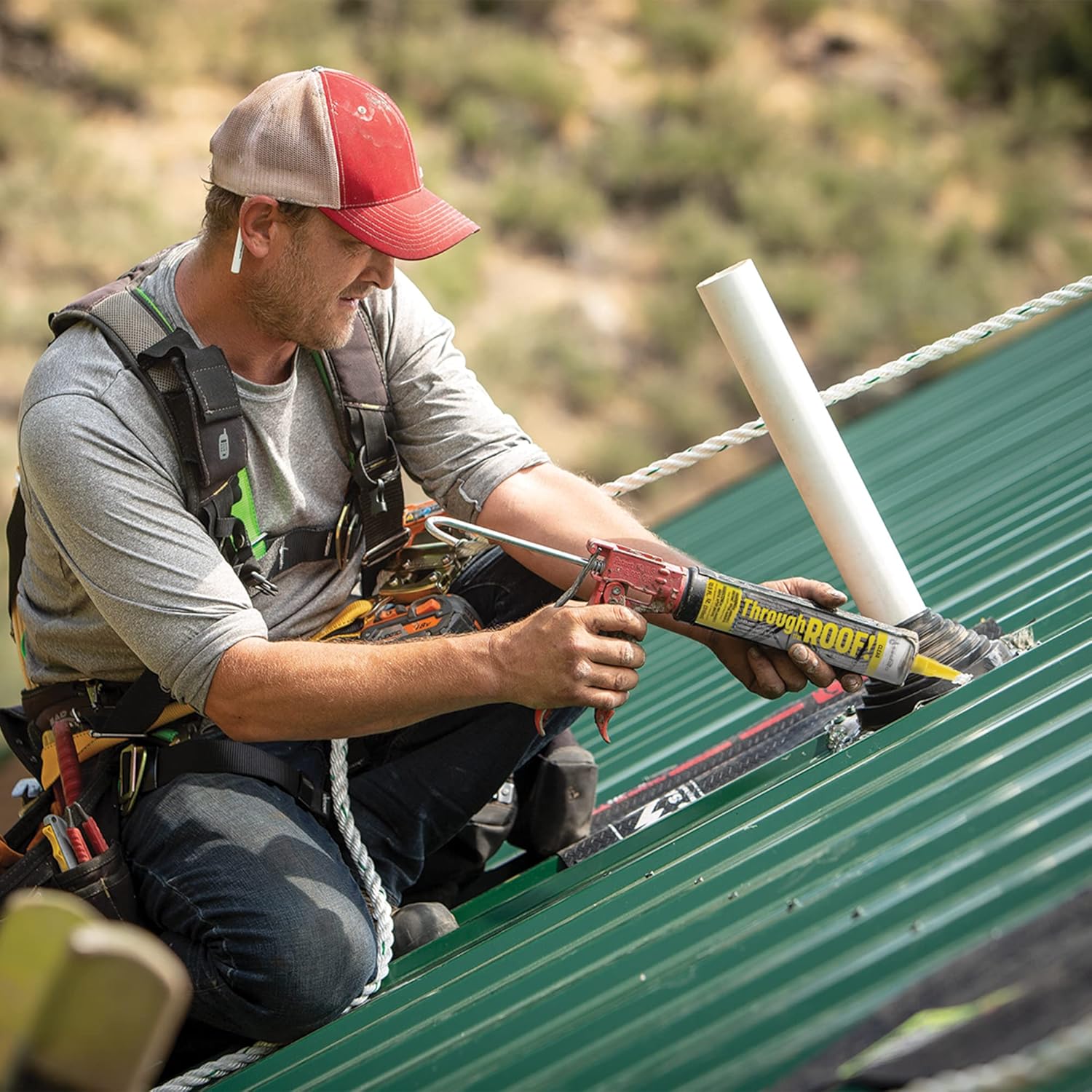 Sashco Through The Roof Sealant, 10.5 Ounce Cartridge, Clear (Pack of 12) -14010-123