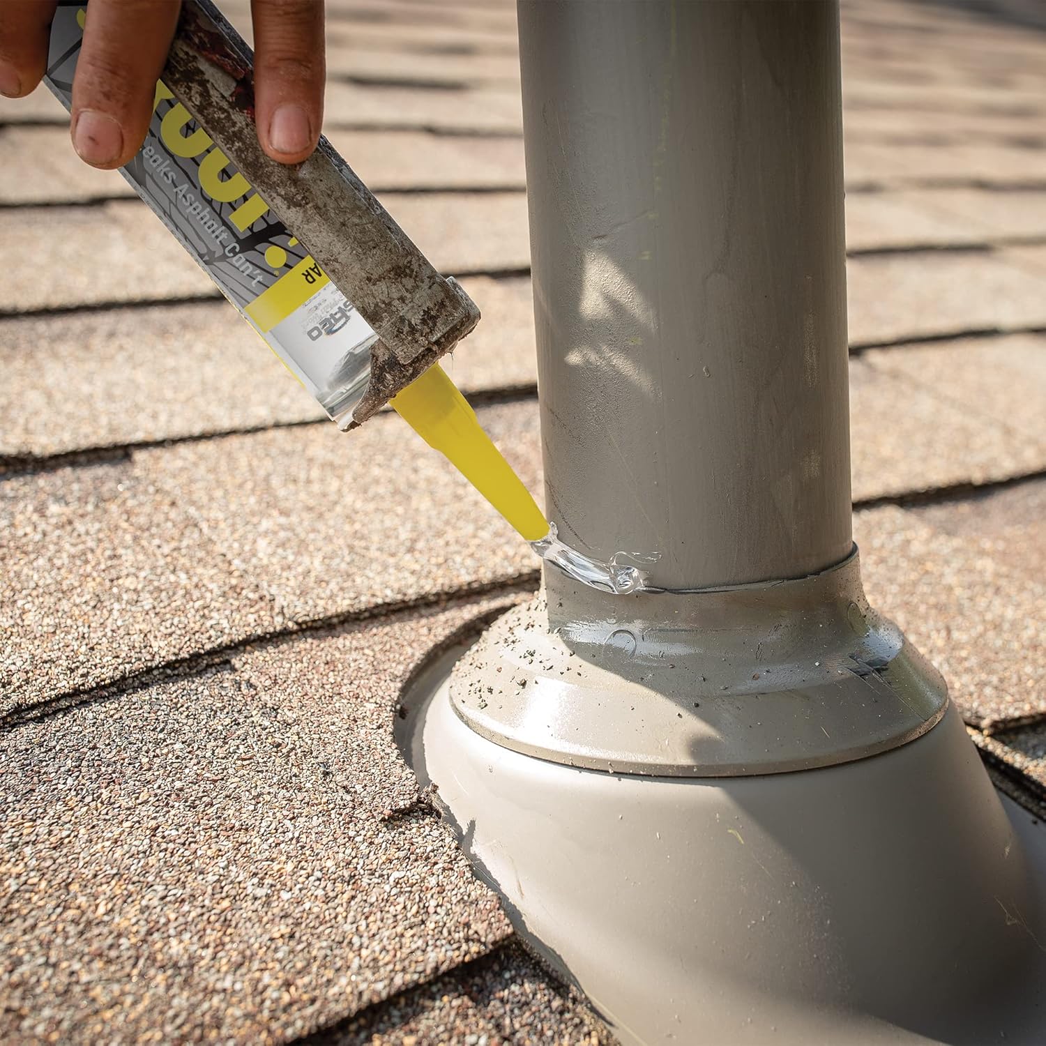 Sashco Through The Roof Sealant, 10.5 Ounce Cartridge, Clear (Pack of 12) -14010-124