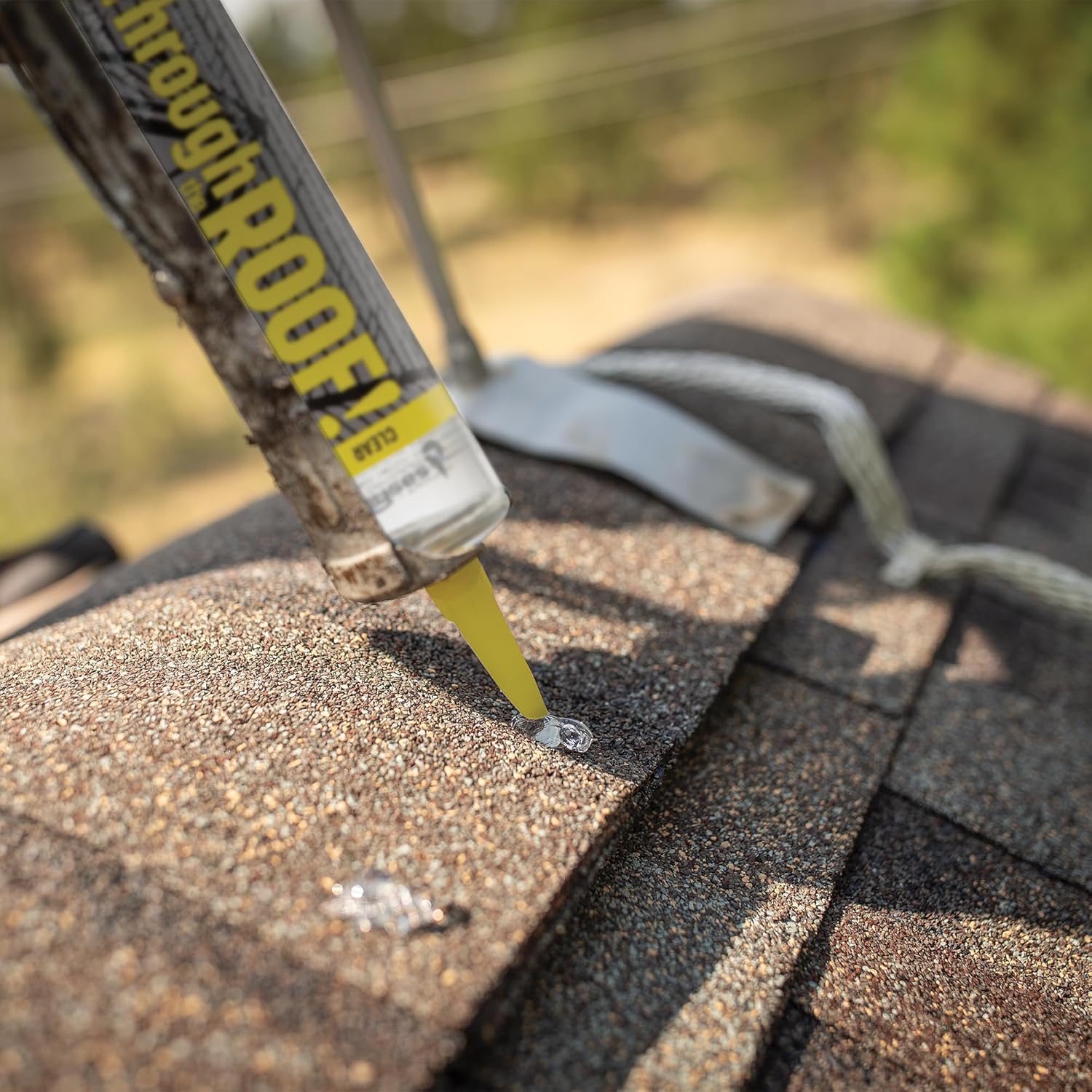 Sashco Through The Roof Sealant, 10.5 Ounce Cartridge, Clear (Pack of 12) -14010-129