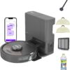 Shark Matrix Plus 2in1 Robot Vacuum & Mop with Sonic Mopping, Matrix Clean, Home Mapping, HEPA Bagless Self Empty Base, CleanEdge, for Pet Hair, WiFi, Black/Mocha, AV2630WA