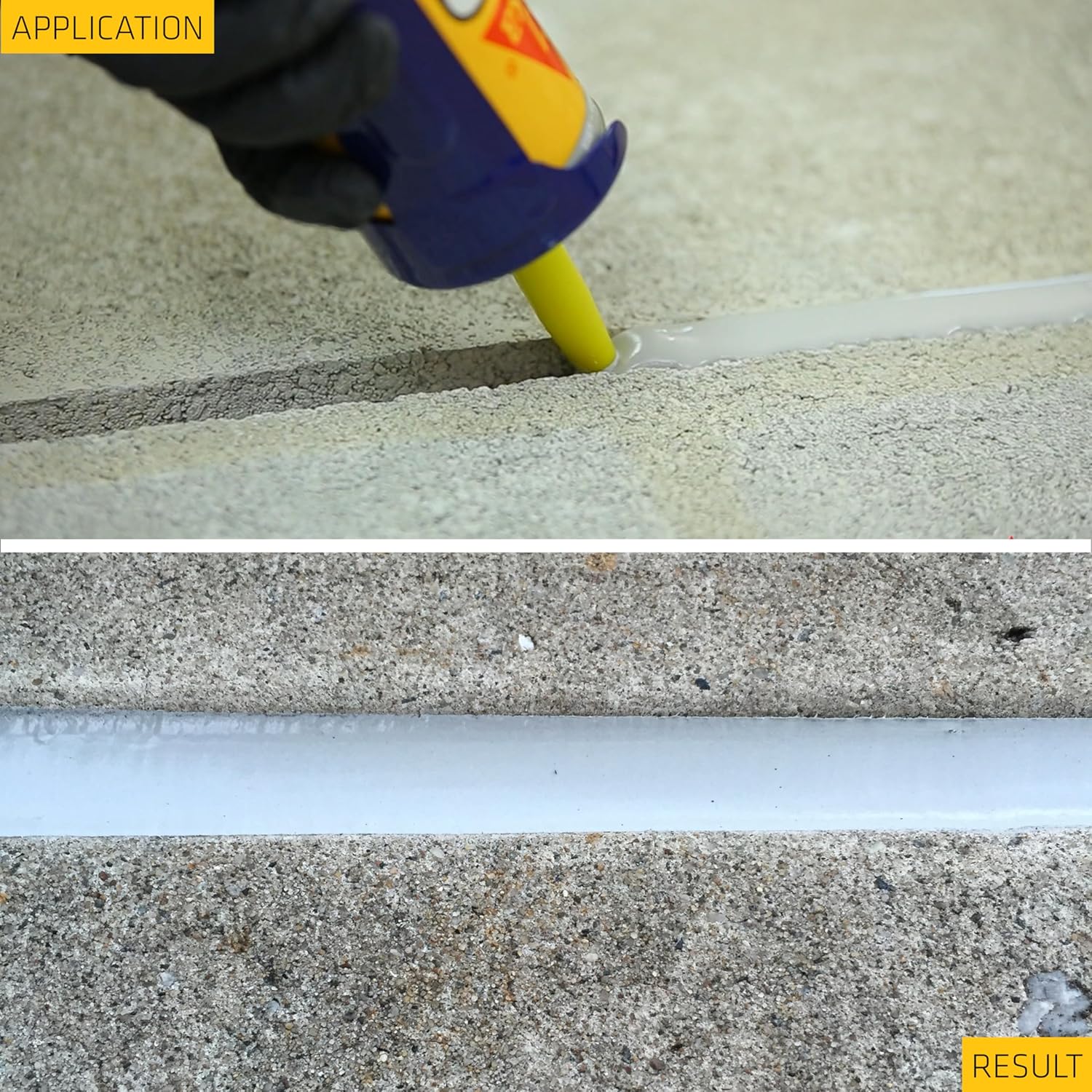 Sikaflex Self Leveling Sealant, Gray, Polyurethane with an Accelerated Curing Capacity for Sealing Horizontal Expansion Joints in Concrete, 29 fl. oz Cartridge, 12 Pack`2