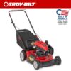 Troy-Bilt TB120 21 in. 163cc OHV Engine Push 3-in-1 Gas Walk Behind Lawn Mower with Tri-Action Cutting System