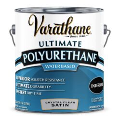 Varathane 200231 1 Gal. Clear Satin Water-Based Interior Polyurethane (2-Pack)
