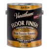 Varathane 242608 1 Gallon Clear Satin 275 VOC Oil-Based Floor Finish Interior Shellac, Lacquer & Polyurethane (Case of 2)