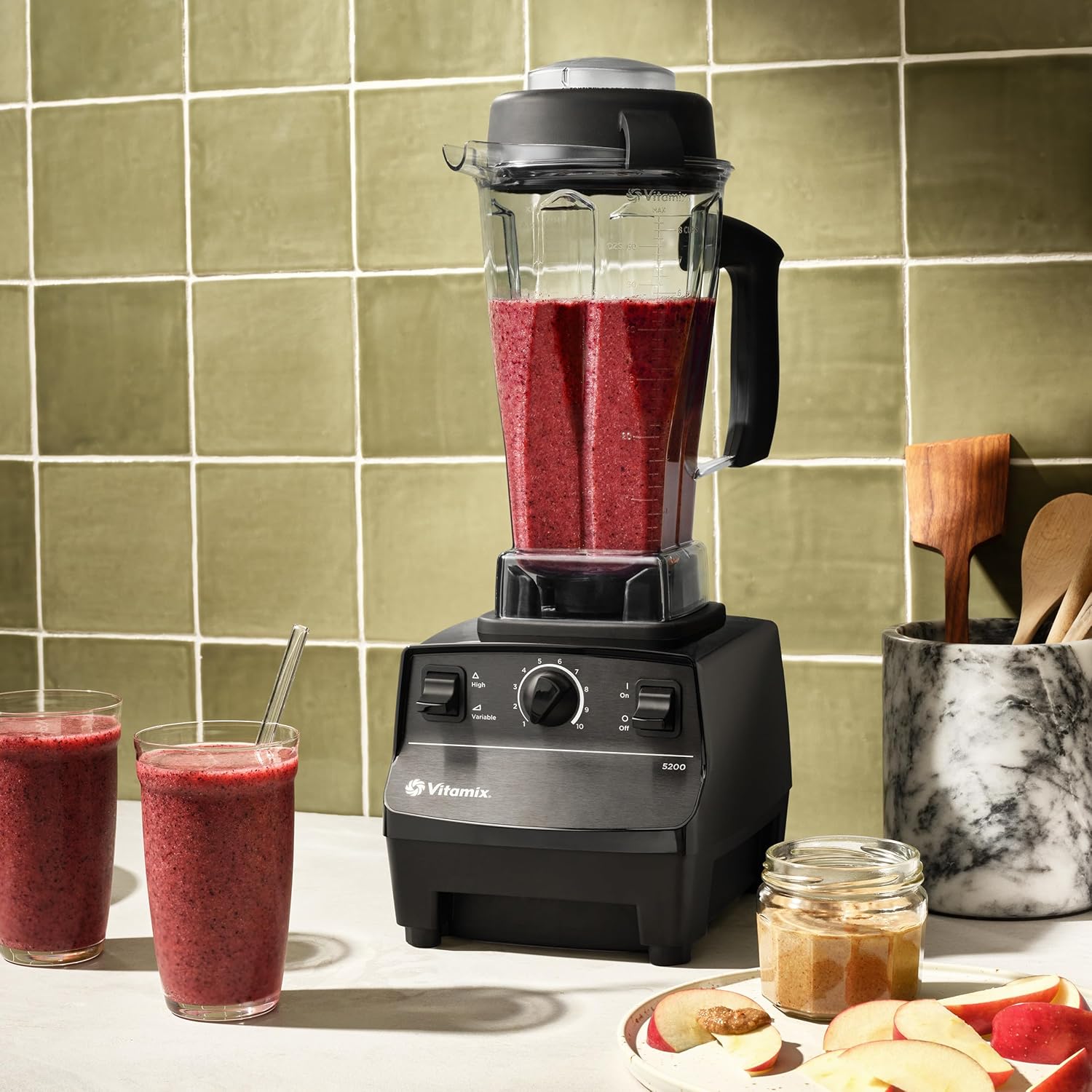 Vitamix 5200 Professional Grade Blender for Smoothies, Food Grinder and Emulsifier, 64oz Pitcher, Black13