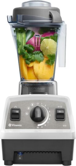 Vitamix Propel Series 510 Professional Grade Blender, 3 Presets: Smoothie, Frozen Dessert and Hot Soup, 48oz Pitcher, White