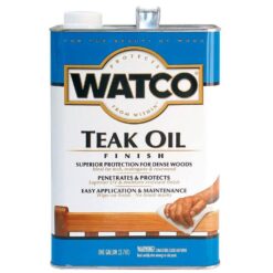 Watco 242225 1 Gallon Teak Oil in Clear (2 Pack)