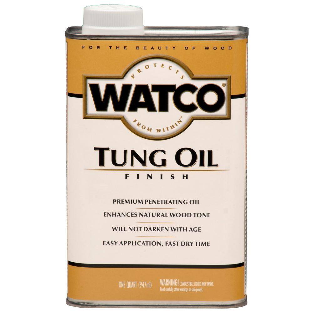 Watco 266634 1 Quart Clear Liquid Interior Tung Oil Finish (4 Pack) Watco 266634 1 Quart Clear Liquid Interior Tung Oil Finish (4 Pack)