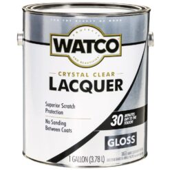 Watco 63031 1 gal. Clear Gloss Lacquer Wood Finish (2-Pack)