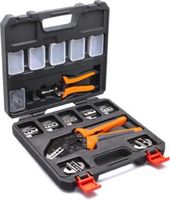 Wirefy Crimping Tool Set 11 PCS - High Leverage Wire Crimper 9