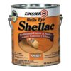 Zinsser 701 1 gal. Amber Clear Gloss Traditional Interior Shellac Waterproofer/Sealer (Case of 2)