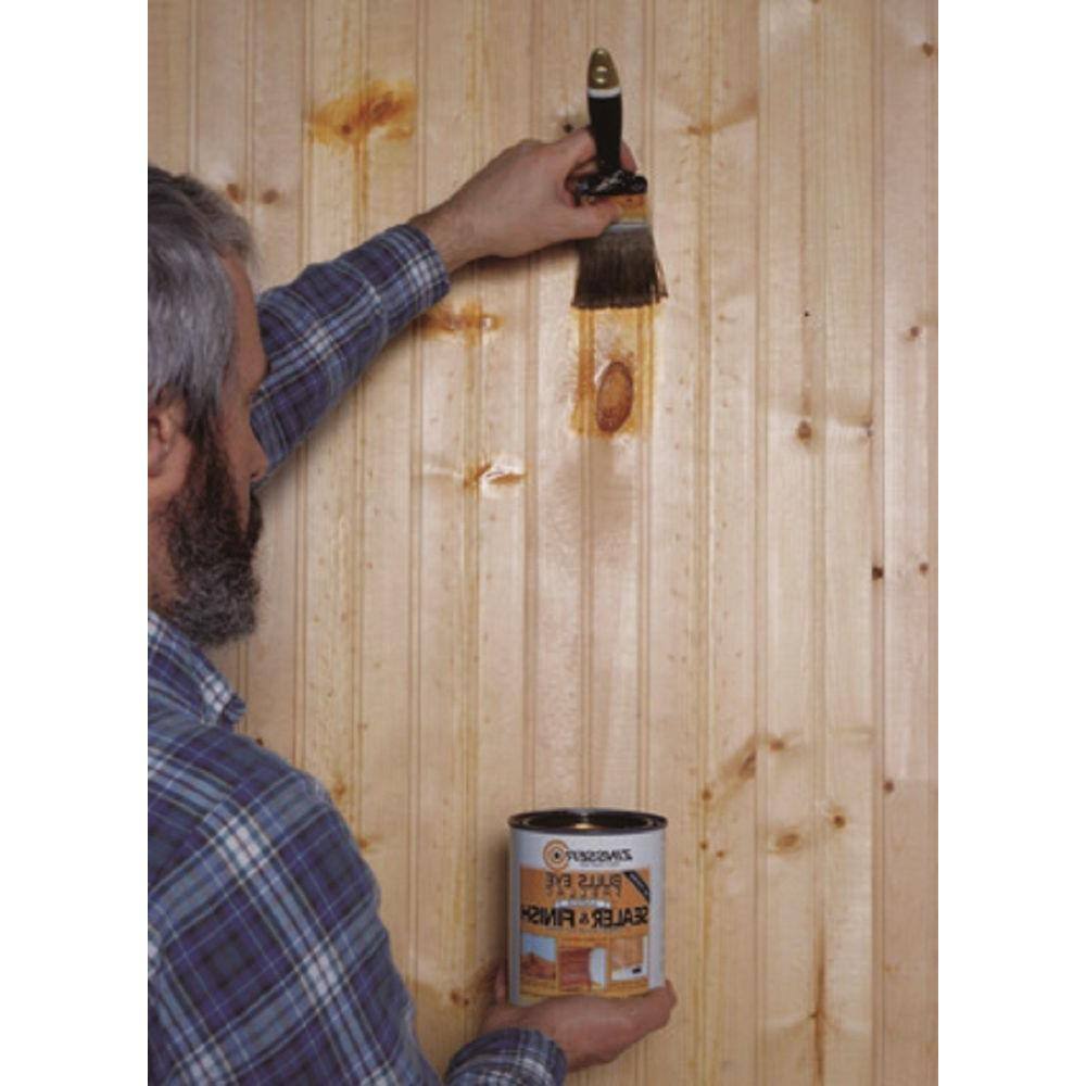 Zinsser 701 1 gal. Amber Clear Gloss Traditional Interior Shellac Waterproofer Sealer (Case of 2)1