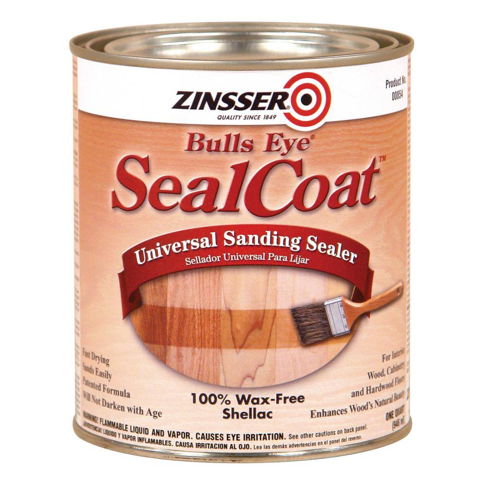 Zinsser 854 1-qt. SealCoat Universal Sanding Sealer (Case of 6) Zinsser 854 1-qt. SealCoat Universal Sanding Sealer (Case of 6)