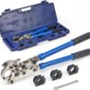 iCrimp Copper Tube fittings Crimping tool with 1/2,3/4 and 1-inch Jaw for ProPress copper fitting IWISS-1632AF
