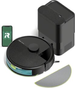 iRobot Roomba 105 Combo Robot Vacuum & Mop with AutoEmpty Dock - Self-Empties for 75 Days, Intense Power-Lifting Suction, LiDAR Navigation, Multiple Cleaning Modes, Avoids Mopping Carpet