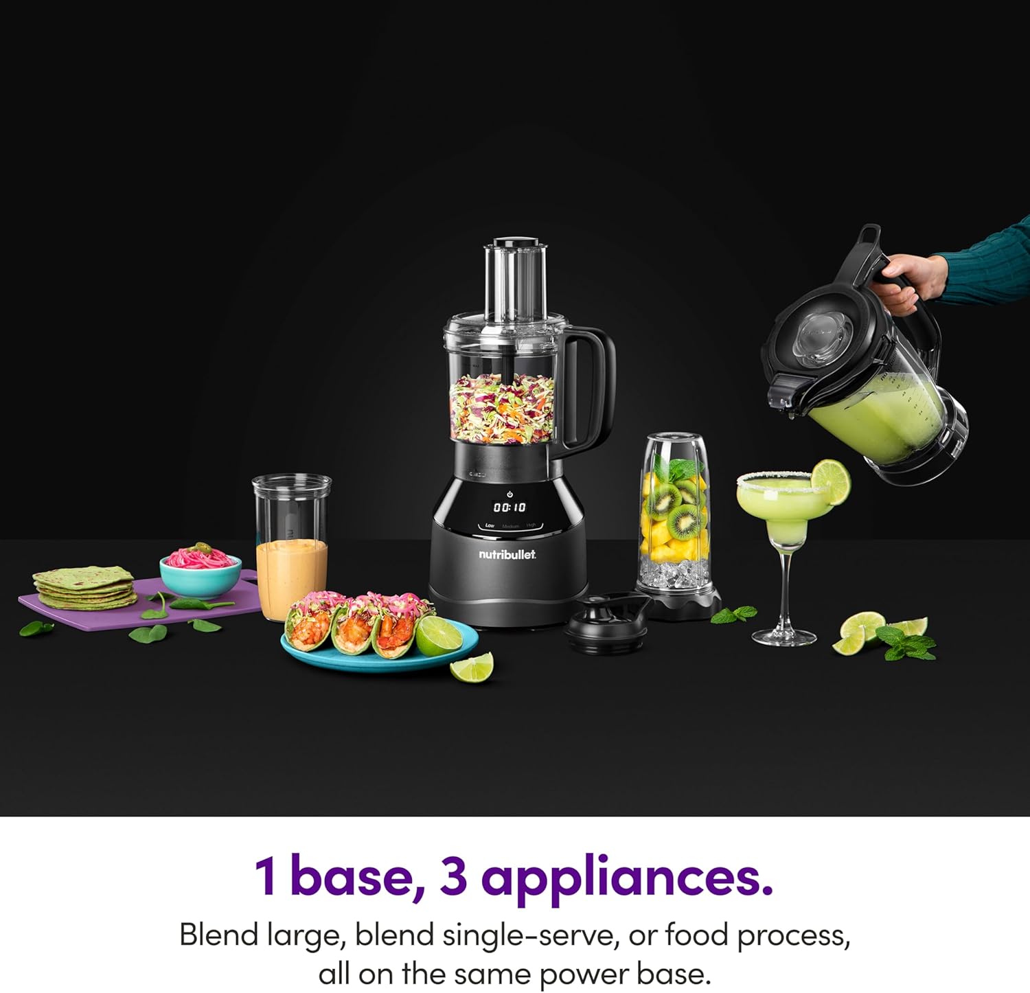 nutribullet Triple Prep System NBKS50100, Black1