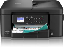 Brother MFC-J1360DW Work Smart 1360 Wireless Color Inkjet All-in-One Printer with Automatic Duplex Printing