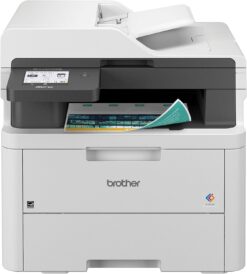 Brother MFC-L3720CDW Wireless Color Laser Printer with Scanner, Copier and Fax | Auto Duplex and 250-Sheet Capacity