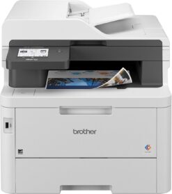 Brother MFC-L3780CDW Wireless Digital Color All-in-One Printer with Laser Quality Output, Single Pass Duplex Copy & Scan