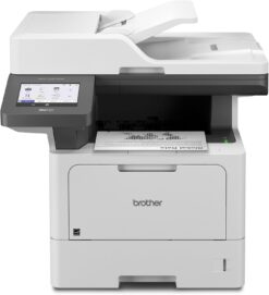 Brother MFC-L5915DW Professional Laser Printer All-in-One with Scanner and Copier, High-Speed 50 ppm Monochrome Printing