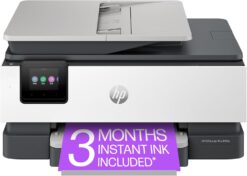 HP 405T6A OfficeJet Pro 8125e Wireless All-in-One Color Inkjet Printer, Print, scan, Copy, ADF, Duplex Printing Best-for-Home Office