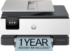 HP 40Q51A OfficeJet Pro 8139e Wireless All-in-One Color Inkjet Printer, Print, scan, copy, fax, ADF