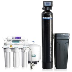 APEC WH-SOFTENER-30-FG Reverse Osmosis System + Water Softener Savings Bundle, Top Tier Alkaline Mineral RO System