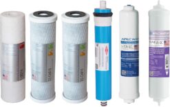 APEC Water Filter-MAX-PH 90 GPD Complete Replacement Filter Set for Ultimate Series Alkaline Reverse Osmosis Water Systems