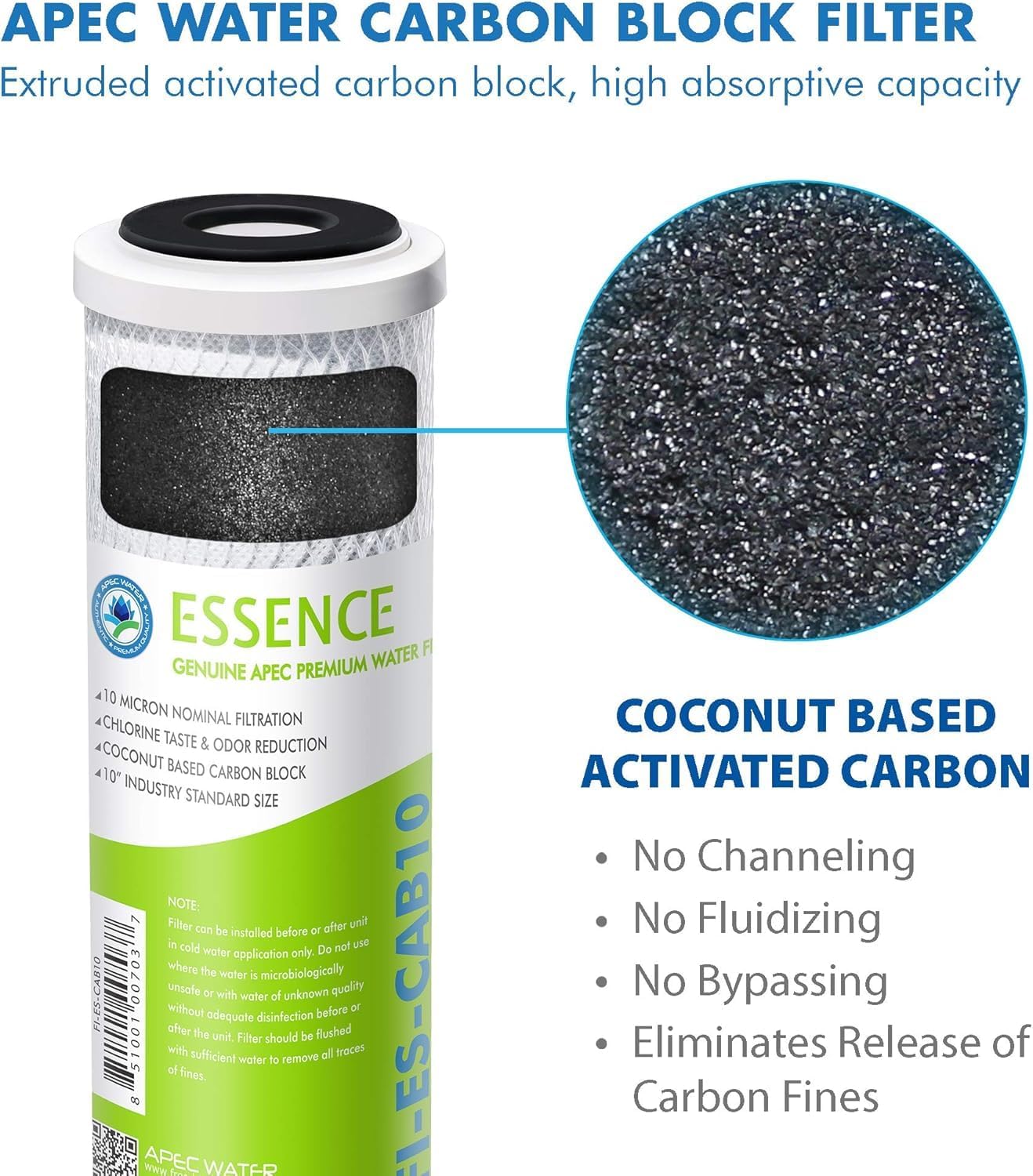 APEC Water Systems FILTER-T1Y-ESPH High Capacity 1 Year Replacement Filter Set 4
