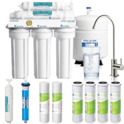 APEC Water Systems ‎ROES-50X Essence Series Top Tier 5-Stage WQA Certified Ultra Safe Reverse Osmosis Drinking