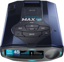 Escort 0100024-6 MAX 360 MKII Radar and Laser Detector Bluetooth Enabled, 360° Directional Arrows, Exceptional Range