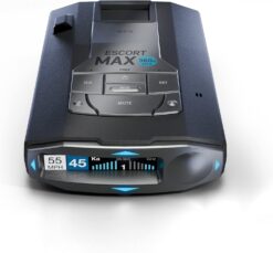Escort 0100037-3 MAX 360c MKII Laser Radar Detector - Dual-Band Wi-Fi and Bluetooth Enabled, 360° Directional Arrows