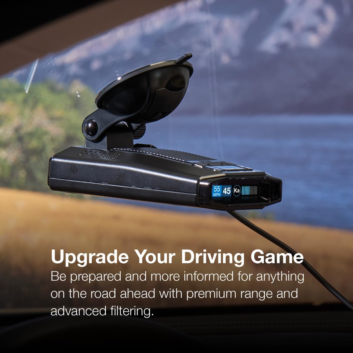 Escort 0100047-1 MAX 3 Laser Radar Detector, Bluetooth Connectivity, Premium Range, Advanced Filtering, AutoLearn Technology 1