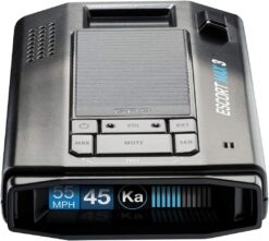 Escort 0100047-1 MAX 3 Laser Radar Detector, Bluetooth Connectivity, Premium Range, Advanced Filtering, AutoLearn Technology
