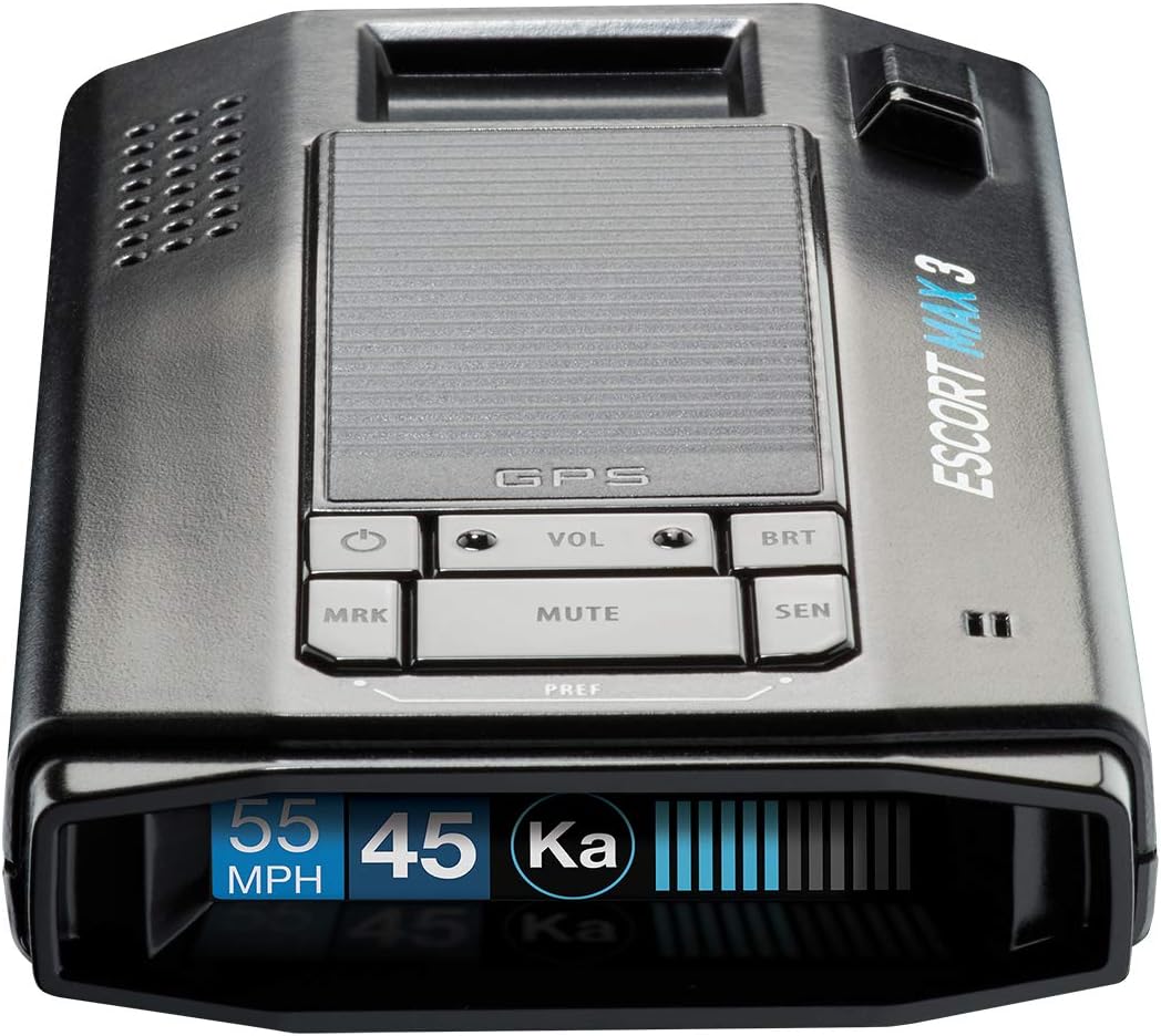 Escort 0100047-1 MAX 3 Laser Radar Detector, Bluetooth Connectivity, Premium Range, Advanced Filtering, AutoLearn Technology Escort 0100047-1 MAX 3 Laser Radar Detector, Bluetooth Connectivity, Premium Range, Advanced Filtering, AutoLearn Technology