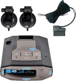 Escort 0100062-1 MAX 360c Radar Detector with Extra Mount & OBDII Cord Bundle