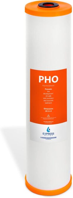 Express Water ‎FLTWH2045P Polyphosphate Anti-Scale Water Replacement Filter, Whole House Replacement Water Filter