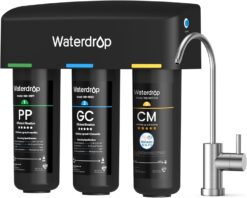 Waterdrop ‎WD-TSB-CM Under Sink Water Filter System Reduce Chloramine for CA, FL and Washington