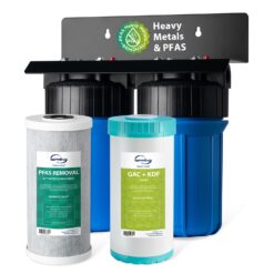 iSpring WGB21B-PFKS PFAS & Heavy Metals Whole House Water Filter System, SGS-Tested to Reduce 99% PFAS
