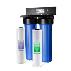 iSpring WGB22B-DS Whole House Water Filter System, Reduces Scale, Corrosion, Chlorine, Taste, Odor