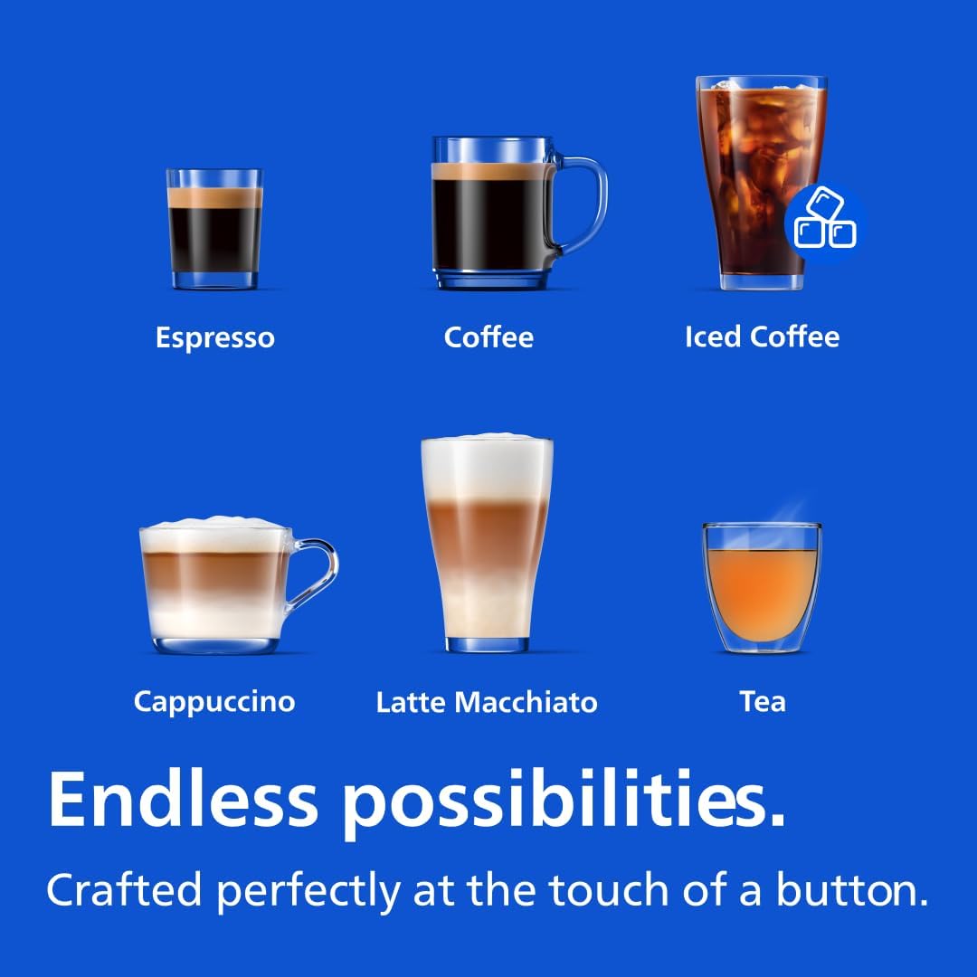 3300 Series Fully Automatic Espresso Machine with LatteGo Milk System and integrated grinder 1