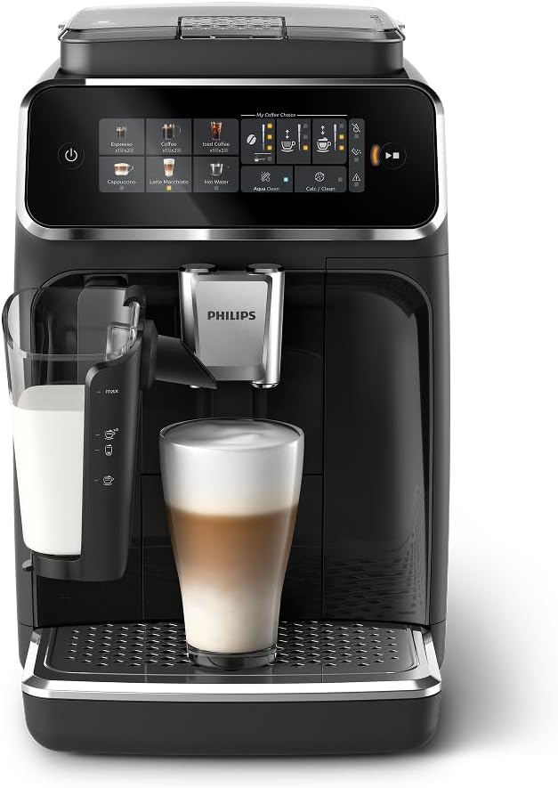 3300 Series Fully Automatic Espresso Machine with LatteGo Milk System and integrated grinder Philips EP3341/50 3300 Series Fully Automatic Espresso Machine with LatteGo Milk System and integrated grinder