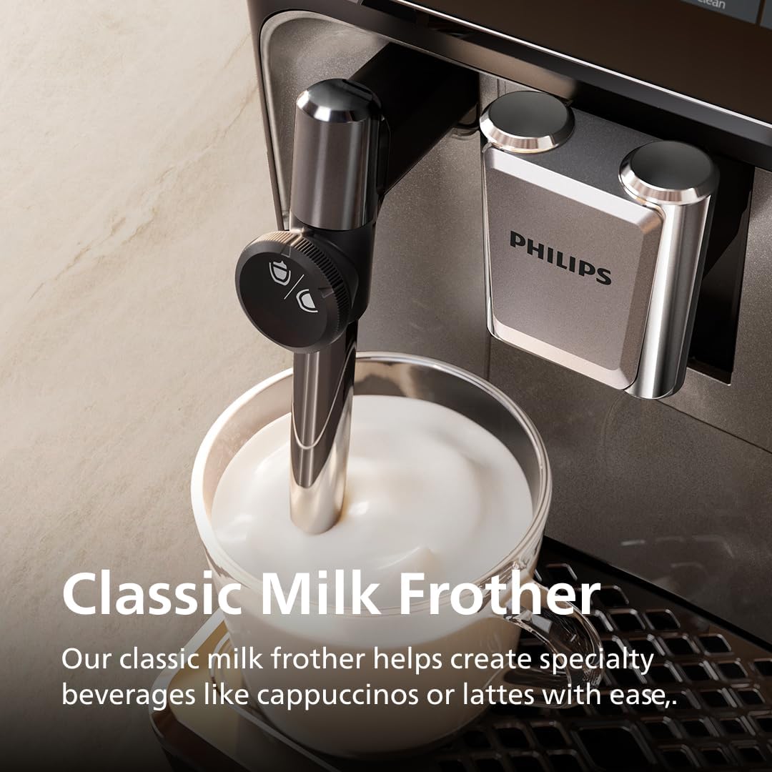 3300 Series Fully Automatic Espresso Machine with integrated milk frother and grinder 3