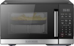 BLACK+DECKER ES9P032NA 5-in-1 Microwave Oven with Air Fry, Combi, Bake, Roast, and Convection Cooking