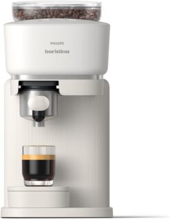 Philips BAR300/00 Baristina Espresso Machine - Real espresso, made simple. Compact coffee machine