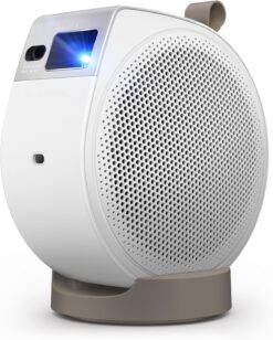 BenQ GV32 1080p Ceiling Projector, 500 ANSI Lumens LED, Google TV with Licensed Netflix, HDR10