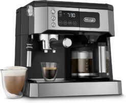 De'Longhi COM532M UPGRADED All-in-One Combination Coffee Maker & Espresso Machine, black